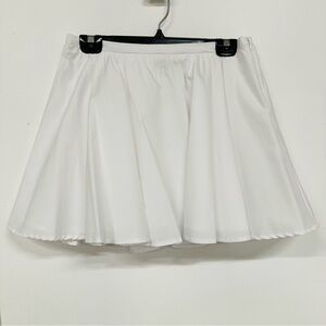 Dynamite NEW poplin cotton skirt Medium Mini lined Aline Summer Coquette